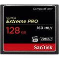 SanDisk CompactFlash Card 128 GB, Speicherkarte ,schwarz, ExtremePro2 1000x 