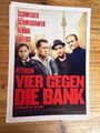 Vier gegen die Bank | 2016 | Cinema Filmplakatkarte
