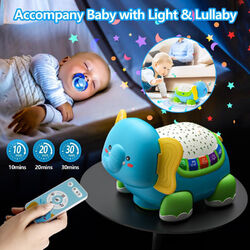 Baby Krabbel Spielzeug Elefant Spielzeug Interaktives Gehen Sensorisches Toy USB