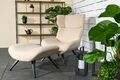 Hartman Muster Relax Sessel für den Garten aus wetterbeständigem Sunbrella Stoff