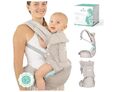 MAMMACITA® Babytrage Neugeborene ab Geburt, Baby Trage ab Geburt, Baby bis 20kg