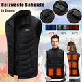 Heizweste Beheizte USB Beheizbare Heizjacke Weste Winter Wärmeweste Vest Unisex