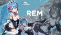 Re:Zero - Starting Life in another World - Rem Playmat 61 x 35cm Mauspad