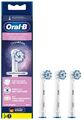 Oral-B Sensitive Clean Aufsteckbürste Clean & Care für groß & klein - 3er Pack