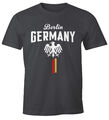 Herren WM-Shirt Fan-Shirt Deutschland Fußball Weltmeisterschaft 2018 Berlin
