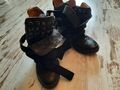 Airstep Damen Schuhe Gr. 40  Leder Schwarz Boots Stiefel *Nieten*