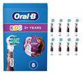 Oral-B Oral-B Kids Frozen 8er, Aufsteckbürste, weiß