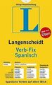 Langenscheidt Verb-Fix Spanisch | Buch | Zustand gut