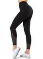 Damen-Sport-Leggings, Gym-Sporthose mit hoher Taille,blickdicht,Gr.XL