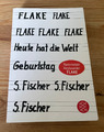 Belletristik Flake - Heute hat die Welt Geburtstag (352 s.) FISCHER TB