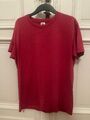 Fruit of the Loom Valueweight Basic T-Shirt Tee Shirt Gr. L 50% Baumwolle rot