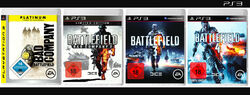 Battlefield Bad Company 1+2 & Battlefield 3+4 [PS3] 4 Spiele