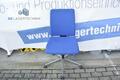 NowyStyl Bürostuhl INTRATA blau Synchronmechanik Drehstuhl Stuhl Chefsessel 