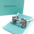 Authentische Tiffany & Co. Sehr seltene Vintage Zebra Manschettenknöpfe...