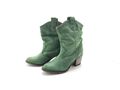 Akira Damen Stiefel Stiefelette Ankleboots Boots Grün Gr. 40 (UK 6,5)