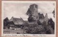 Ansichtskarte Königsfeld - Blick auf die Ruine Waldau - 1951 - schwarz/weiß