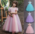 Mädchen Kinder Festkleid Abendkleid Kleider Prinzessin Prom Party Hochzeit Kleid