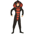 Ninja-Kämpfer Kostüm für Jungen Shinobi Outfit Kobra-Stil Samurai Kinderkostüm