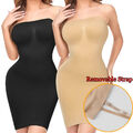 Damen Shapewear Kleid Shaper Kleider Bauchkontrolle Röcke Rock Bodycon Mieder