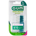 3 GUM Soft-Picks Large 1,3-1,5mm Interdentalb. Blister mit 50 Stk. + Reiseetui