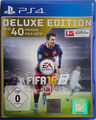 FIFA 16 - Deluxe Edition PS4 PlayStation 4 Spiel Game Zustand Gut