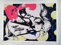 Death NYC Künstler Proof Lithographie ""LUFT"" mit Coa #einzigartiges Geschenk von Graffiti Pop ART
