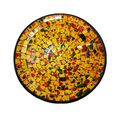 Mosaikschale Tonschale Glasschale Dekoschale Mosaik Kunst Deko rund ca. 27cm