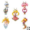 BANDAI Sailor Moon Twinkle Dolly Sailor Moon alle 5 Sorten Set Gashapon Spielzeug