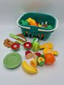 Lebensmittel Set - Obst Schneide Spielzeug Kinder Spiel Küche Kaufladen Zubehör