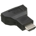 InLine HDMI-DVI Adapter DVI 24+5 Bu->HDMI St schwarz