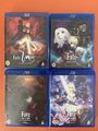FATE ZERO / STAY NIGHT / UNLIMITED BLADEWORKS Bluray EN Complete Collection Neu
