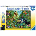 Ravensburger Puzzle Tiere Im Dschungel Kinderpuzzle Puzzlespiel 200 Teile XXL