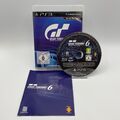 Gran Turismo 6 (Sony PlayStation 3, 2013) Rennspiel Autorennen SEHR GUT