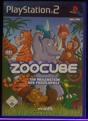 Zoocube Playstation 2 PS2 | Spiel Kinder Tiere Puzzel Lernen | Top Zustand 