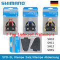 Shimano SPD-SL 0/2/6° SM-SH10/SH11/SH12 Fahrrad Pedale Cleatset Rennrad Cleats