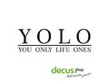 YOLO YOU ONLY LIFE ONES L 2571 13x4 cm // Sticker JDM Aufkleber Frontscheibe