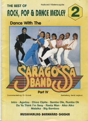 Dance With The Saragossa Band Part IV - Medley Heft 2 - Keyboard/Klavierausgabe