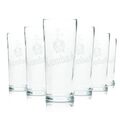 6x Krombacher Bier Glas 0,3l Becher Pokal Gläser Gastro Bar Kneipe Willi Beer