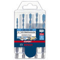 Bosch Professional Mehrzweckbohrer-Set HEX-9 Multi Construction, 5-tlg., 4-8 mm