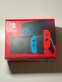 Nintendo Switch Konsole mit Joy-Con - Neon-Rot/Neon-Blau/Grau OVP-NEU