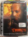 DVD 12 Monkeys  Bruce Willis  Brad Pitt  Erstauflage  Glasbox