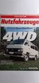 Toyota: Nutzfahrzeuge (Falt-Prospekt); 1/1987 (Österreich)