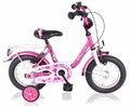 14 Zoll Kinderfahrrad Mädchenfahrrad Kinder Mädchen Fahrrad Rad Bike Pink