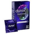 Durex Performa Kondome – Für Sex, der länger anhält (12 Stück)