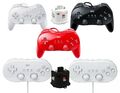 Nintendo Wii Controller Pro Classic Gamepad Motionplus Adapter weiß schwarz rot