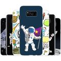 dessana Astronaut TPU Silikon Schutz Hülle Case Handy Tasche Cover für Samsung