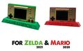 Nintendo GAME & WATCH - SUPER MARIO BROS 2020 / ZELDA 2021 STAND