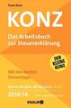 Konz: Das Arbeitsbuch zur Steuererklärung Konz, Franz: