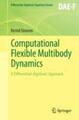 Computational Flexible Multibody Dynamics A Differential-Algebraic Approach Buch