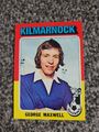 George Maxwell Topps Bazooka Fußballkarte schottisch blau hinten #75 Kilmarnock